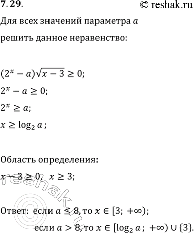 Изображение Упр.7.29 ГДЗ Мерзляк 11 класс Углубленный уровень